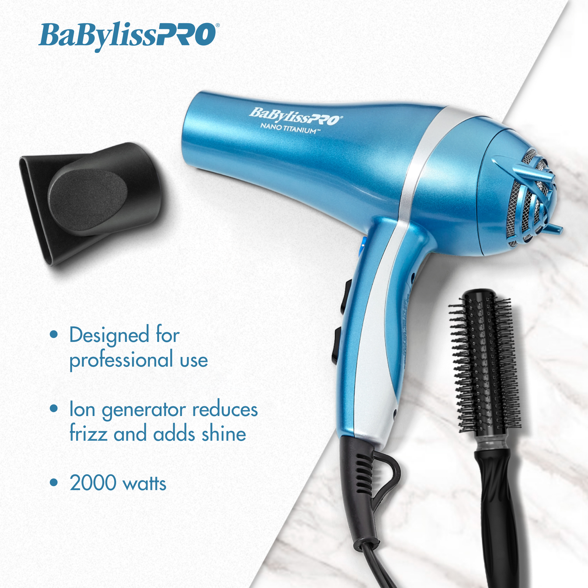 BaBylissPRO Nano Titanium Dryer